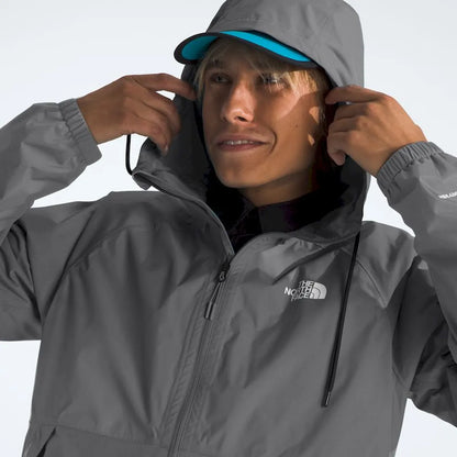 Chaqueta Impermeable Antora Hoodie Hombre - Gris