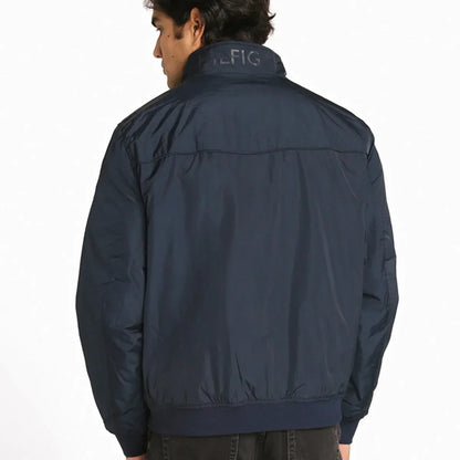 Chaqueta Bomber Golf Con Logo Azul Tommy Hilfiger