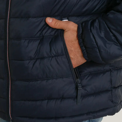 Parka Weight Quilted Azul Tommy Hilfiger