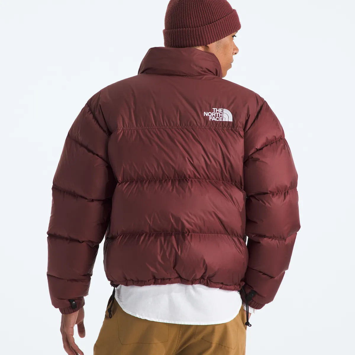 Chaqueta De Pluma 1996 Retro Nuptse Hombre Burdeo