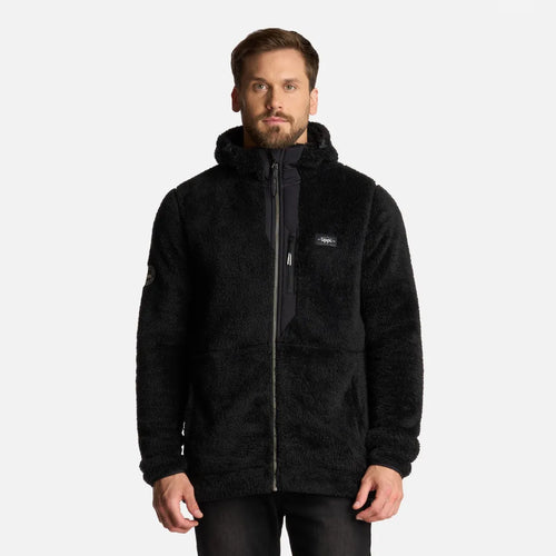 Polar Hombre Bear Shaggy-Pro Hoody Jacket Negro Lippi