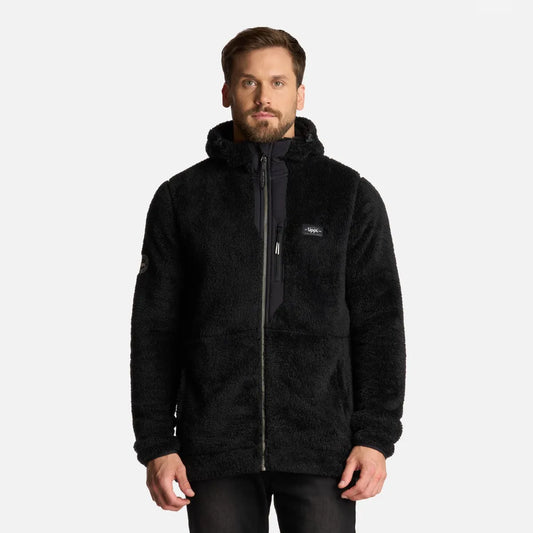 Polar Hombre Bear Shaggy-Pro Hoody Jacket Negro Lippi