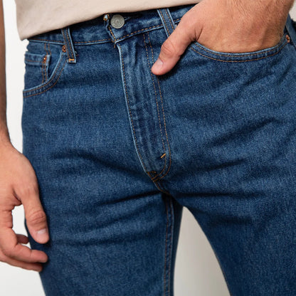 Jeans 505 Straight Fit Tiro Medio 100% Algodón Hombre Levis