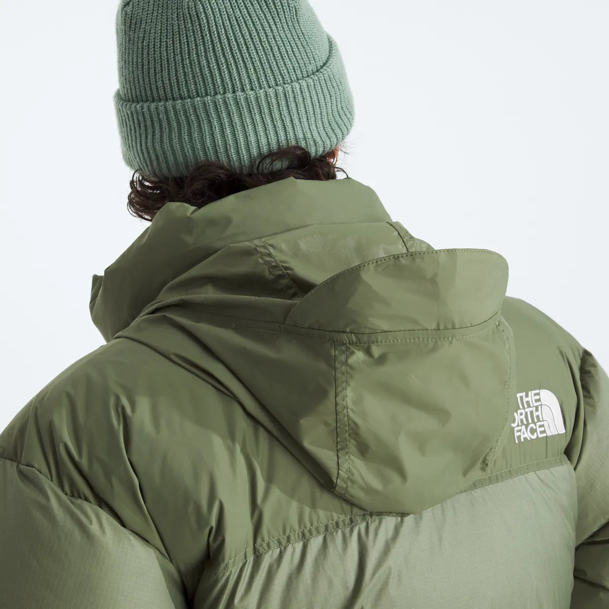 Chaqueta De Pluma 1996 Retro Nuptse Hombre Verde Claro