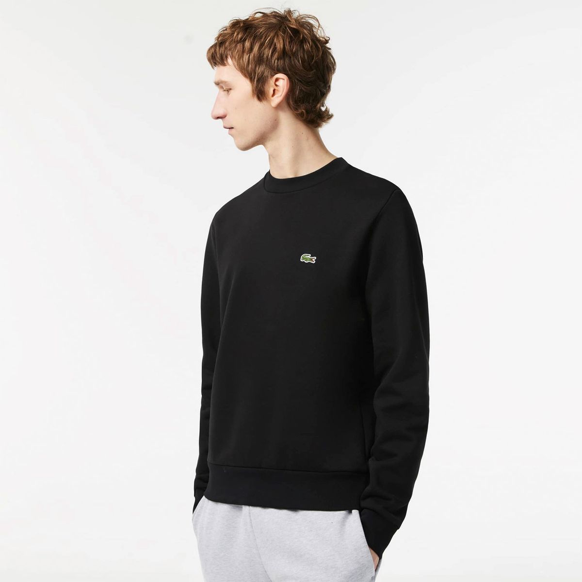 Poleron Manga Larga Algodón Hombre Lacoste