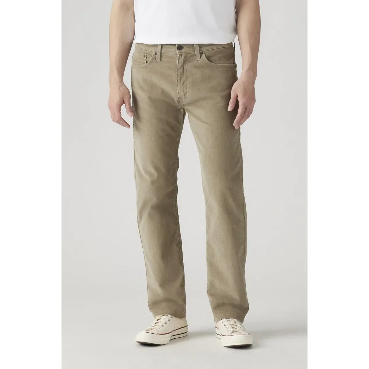 Jeans Hombre 505 Regular Cotelé Café Levis