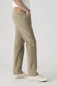 Jeans Hombre 505 Regular Cotelé Café Levis